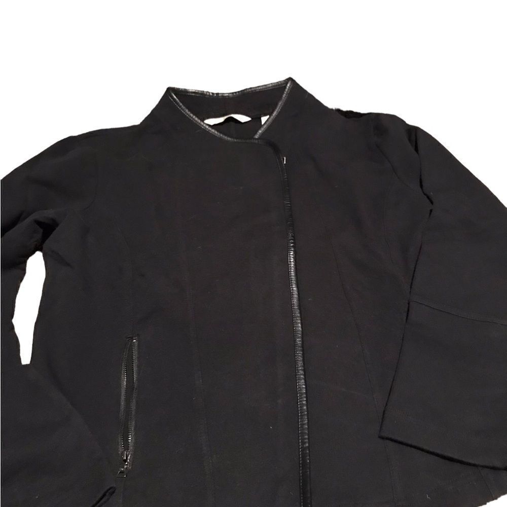 New York and company size XL jacket leather trim awesome look